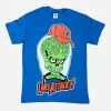 MC Lars "Lars Attacks!" Alien Face Blue T-Shirt