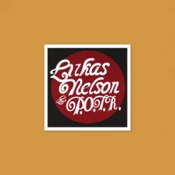 Lukas Nelson & Promise Of The Real Cursive Sticker New Merch
