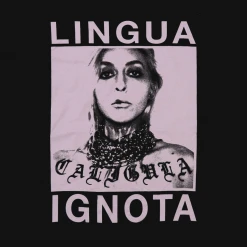 Lingua Ignota New Merch Caligula Black Long Sleeve T-Shirt