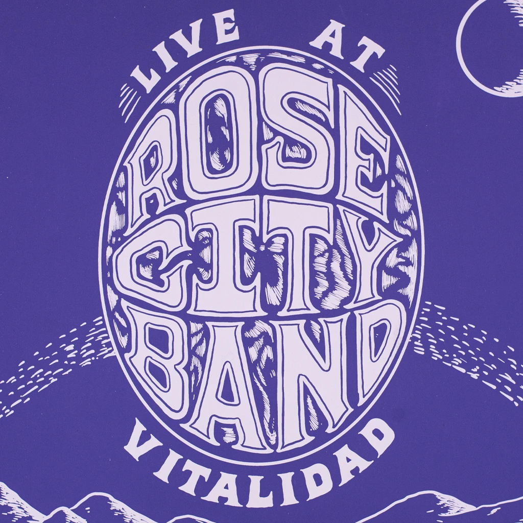 Rose City Band Vitalidad - Limited Edition Screen Printed Poster New Merch