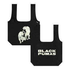 Black Pumas Deluxe Double Pumas Reusable Shopping Bag