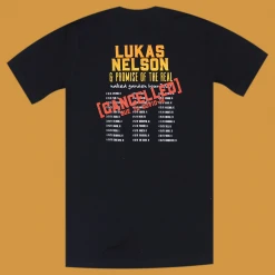 Lukas Nelson & Promise Of The Real Cancelled Due To Covid-19 Black T-Shirt