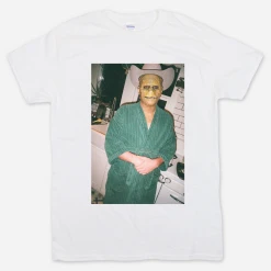 Mac DeMarco Lizard Man Robe White T-Shirt