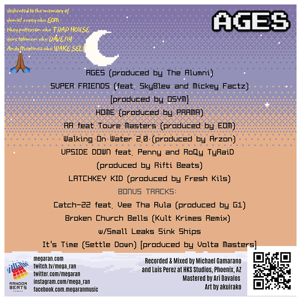 Mega Ran New Merch Ages 12" Vinyl