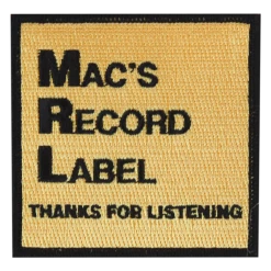 Mac DeMarco Mac's Record Label Patch New Merch