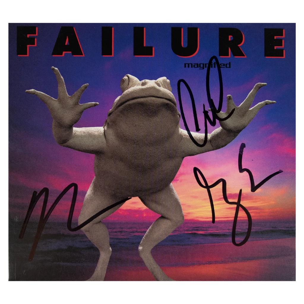Failure Magnified Signed CD