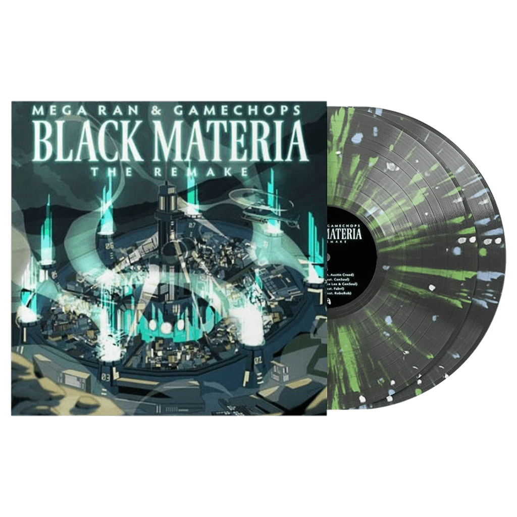 Mega Ran Black Materia: The Remake 12" Splatter 2xLP