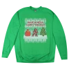 Mega Ran Mega Holiday Green Sweater