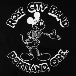 Rose City Band New Merch Dead Mouse T-Shirt