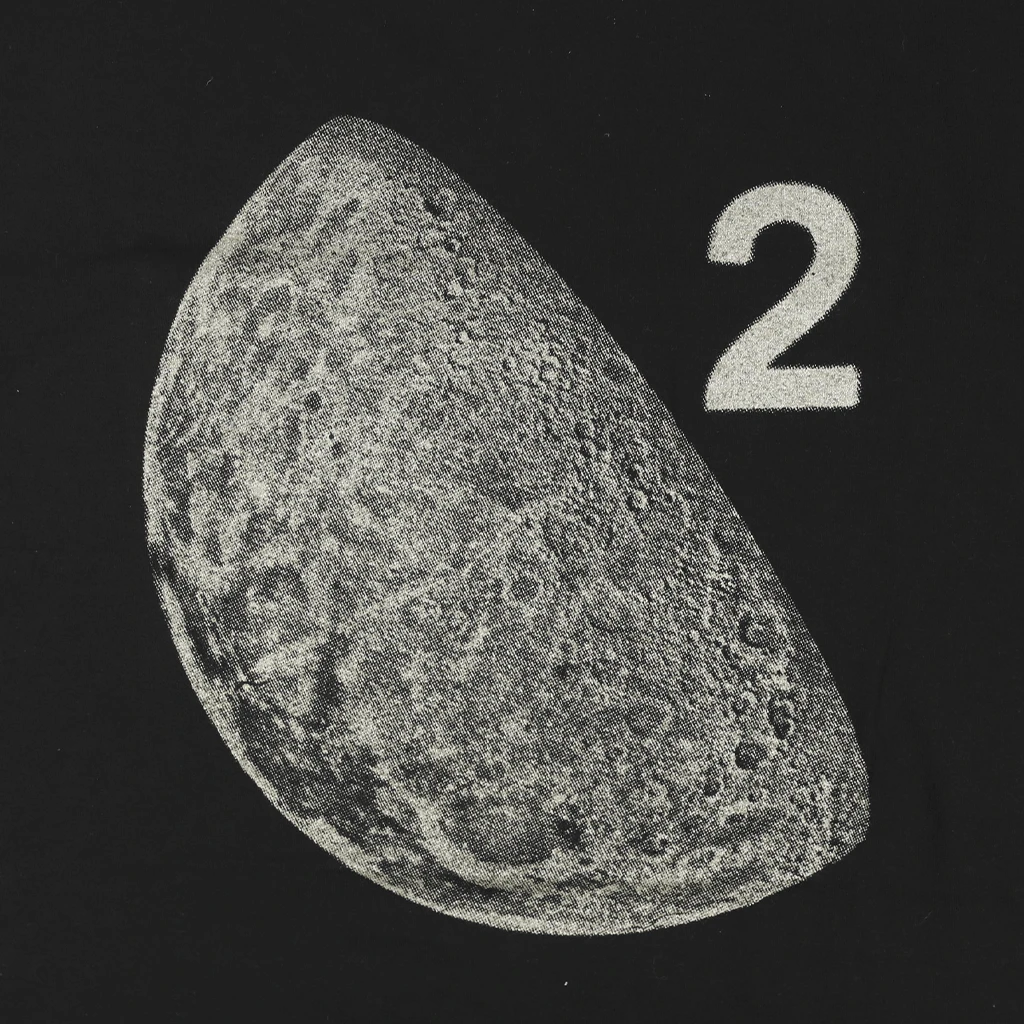 Moon Duo Gold Moon Black T-Shirt New Merch