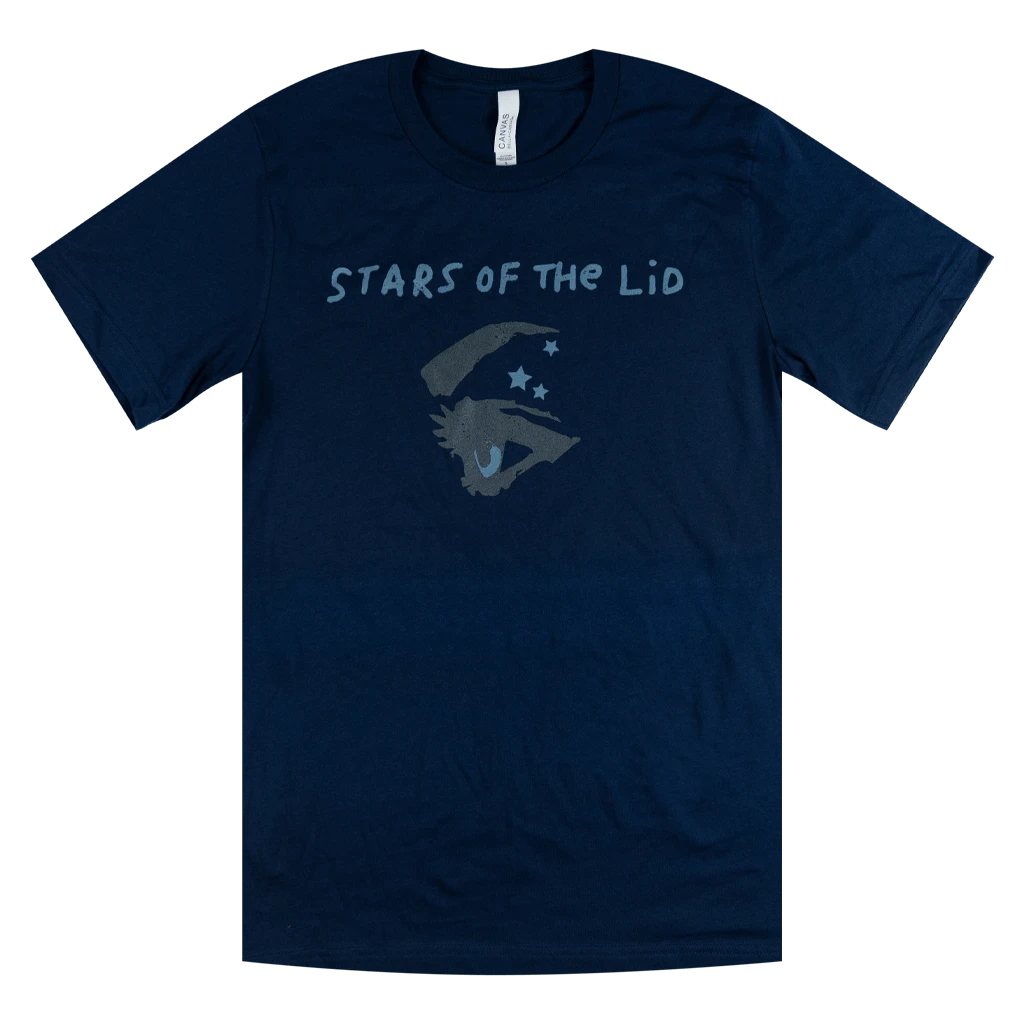Stars Of The Lid New Merch Eye Navy T-Shirt