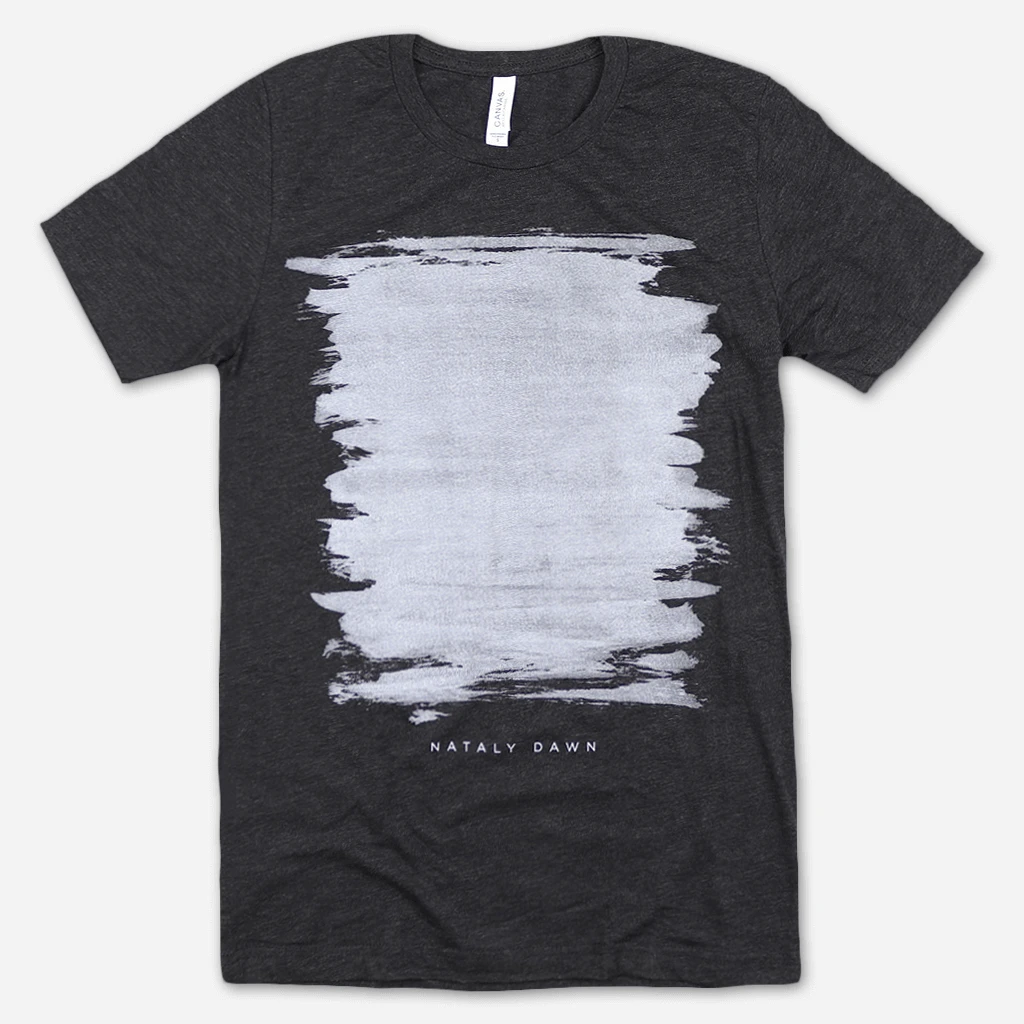 Nataly Dawn New Merch Haze Charcoal Black Tri-Blend