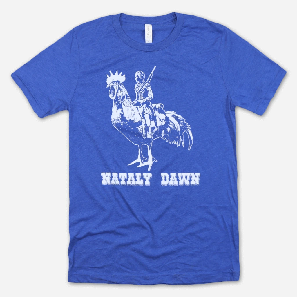 Nataly Dawn New Merch Giddy Up Royal Tri-Blend