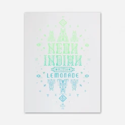Neon Indian New Merch 2012 Doug Fir Lounge / Portland OR Poster