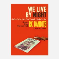 RX Bandits (Band) New Merch RX Bandits Live Vol 2. : Inside A Glass House + We Live By Night DVD Bundle