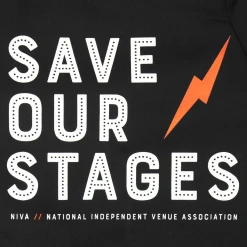 NIVA New Merch Save Our Stages Apron