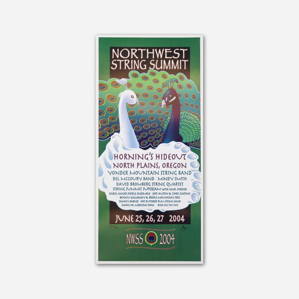 Northwest String Summit 2004 Poster New Merch