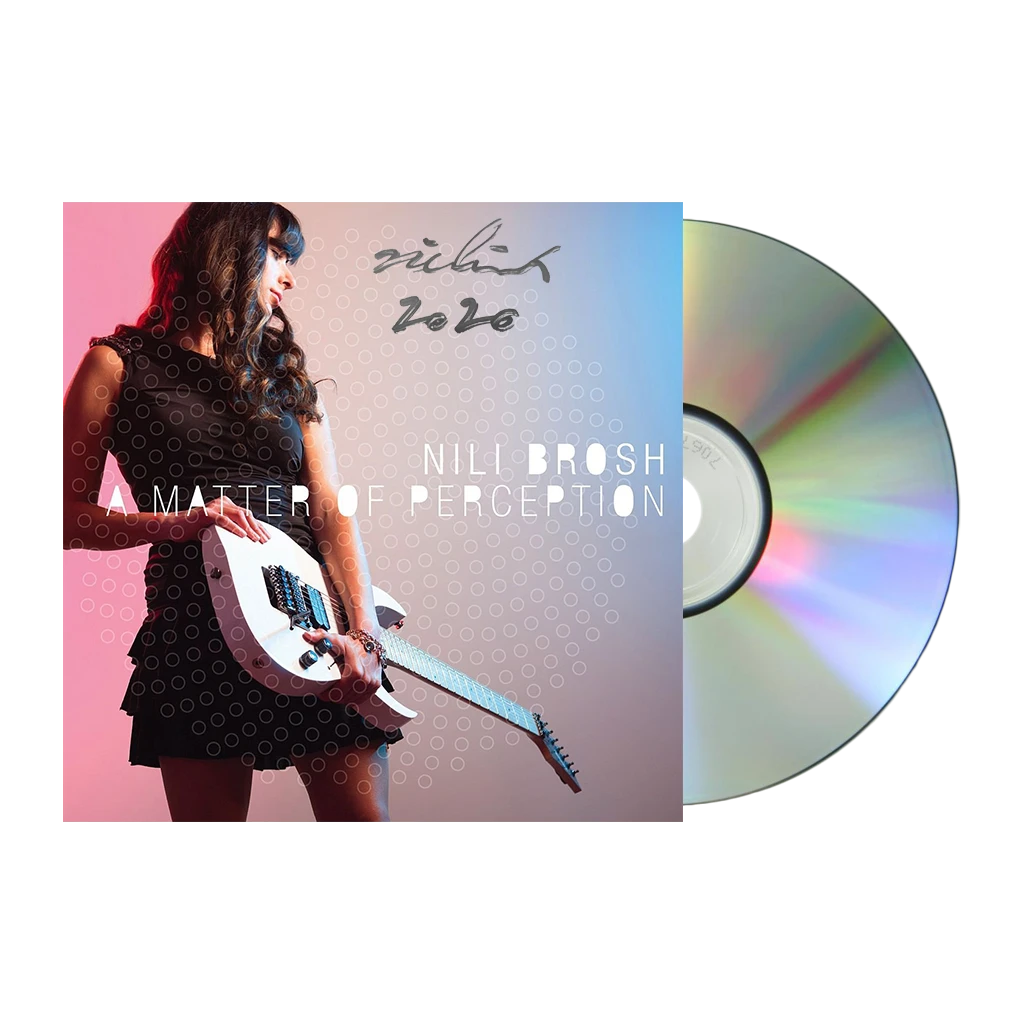 Nili Brosh New Merch Signed A Matter Of Perception CD