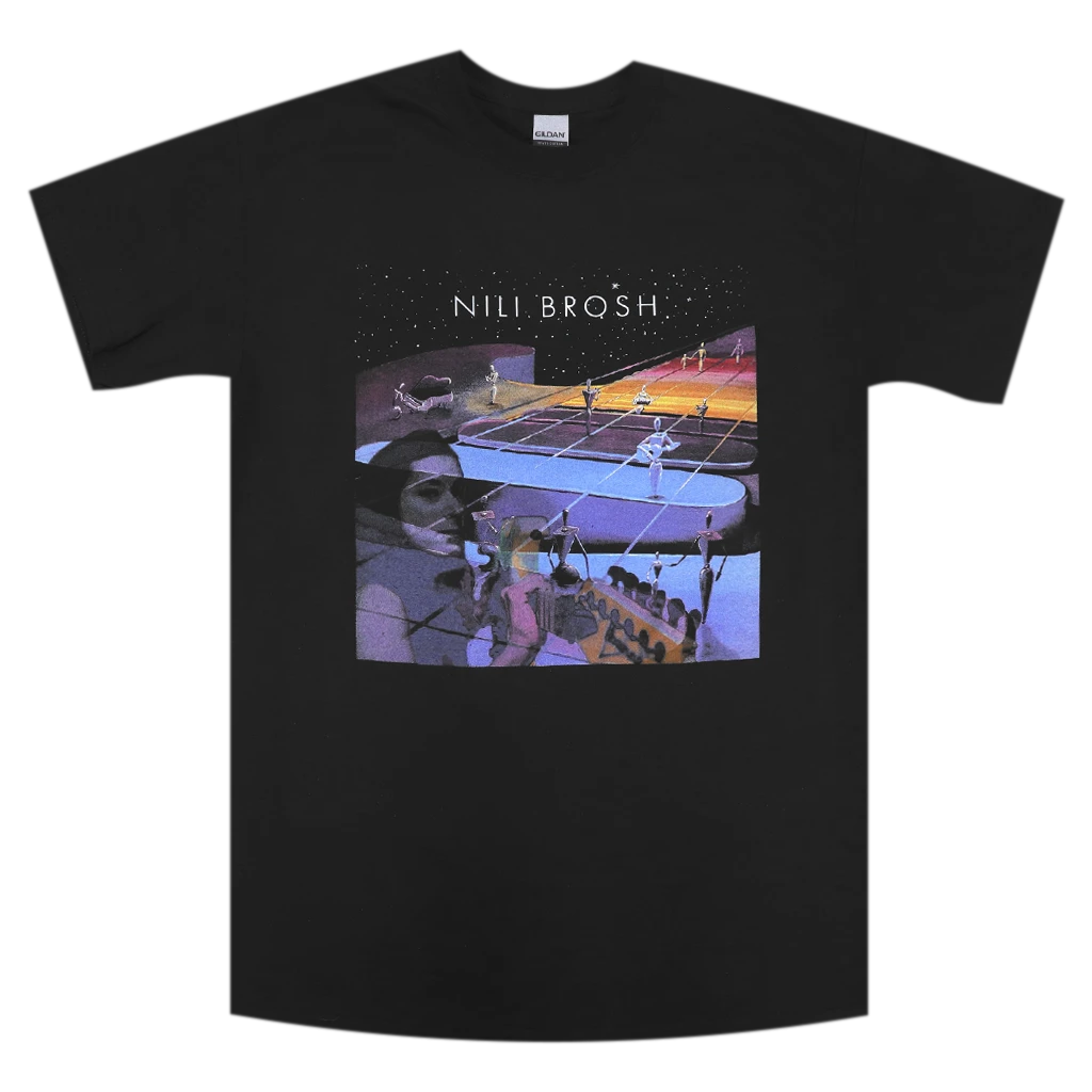 Nili Brosh New Merch Spectrum Black T-Shirt
