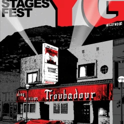 NIVA YG Live At Troubadour - Hand Screen-Printed Poster New Merch