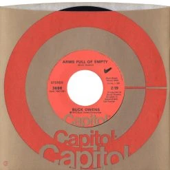 Buck Owens New Merch Arms Full Of Empty (Vintage Vinyl 45)