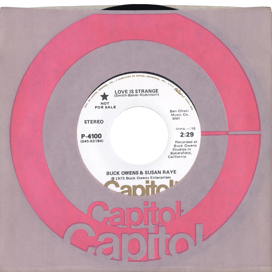 Buck Owens & Susan Raye Love Is Strange