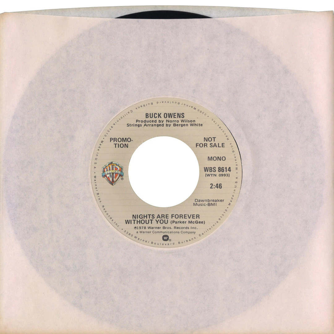 Buck Owens Nights Are Forever Without You New Merch