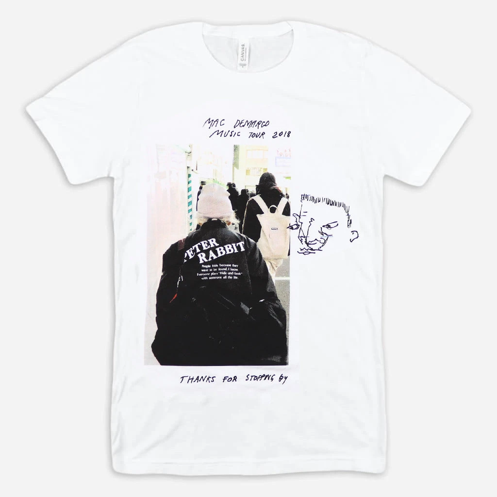 Mac DeMarco Peter Rabbit White T-Shirt