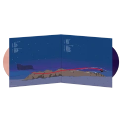 Japanese Breakfast New Merch Sable Coral & Indigo Double Vinyl