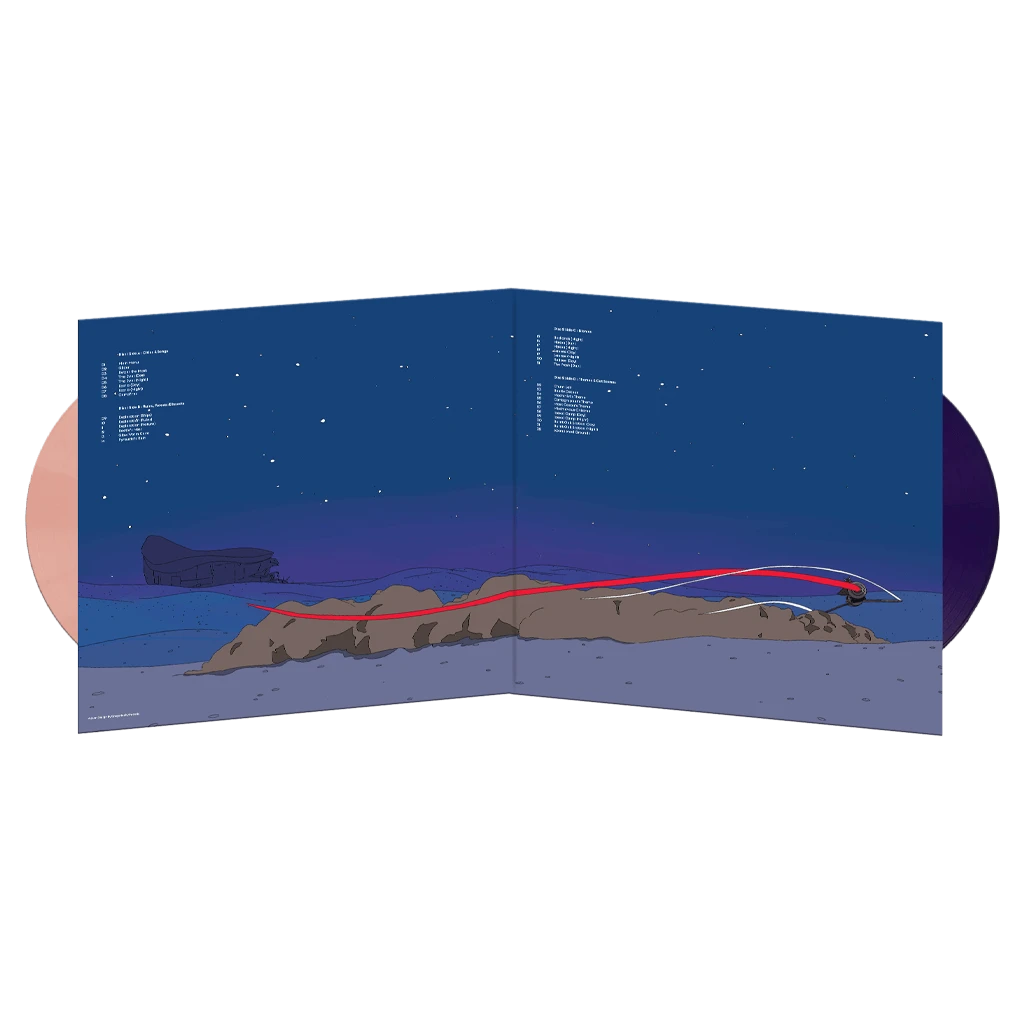 Japanese Breakfast New Merch Sable Coral & Indigo Double Vinyl