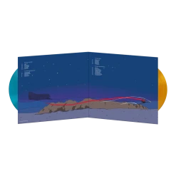 Japanese Breakfast New Merch Sable Amber & Blue Double Vinyl