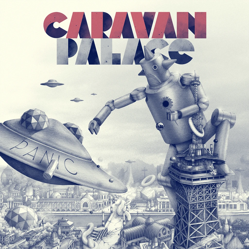 Caravan Palace New Merch Panic CD