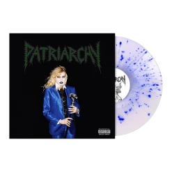DERO Arcade Patriarchy - "Reverse Circumcision" Clear With Blue Splatter 12" Vinyl