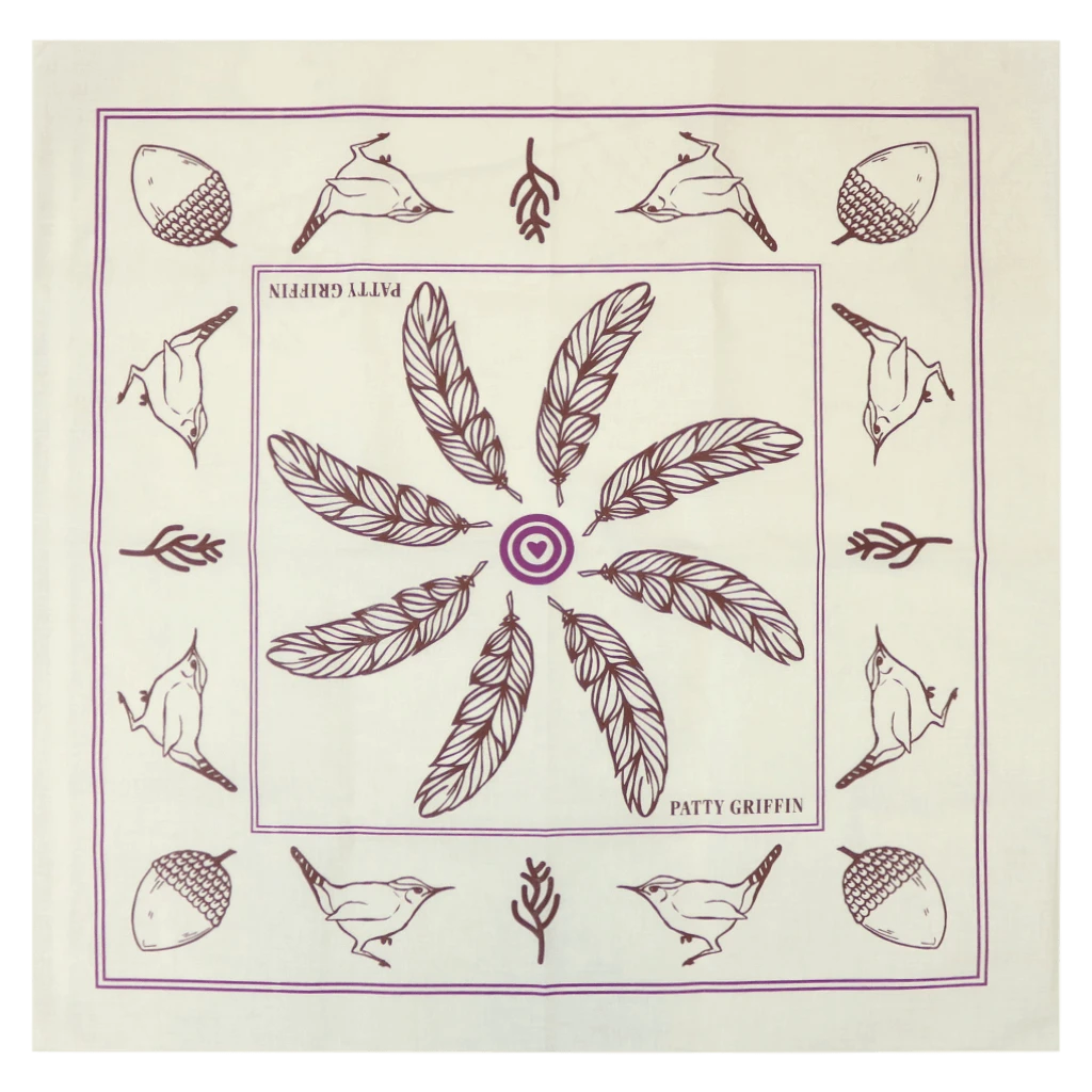 Patty Griffin New Merch Birds Bandana