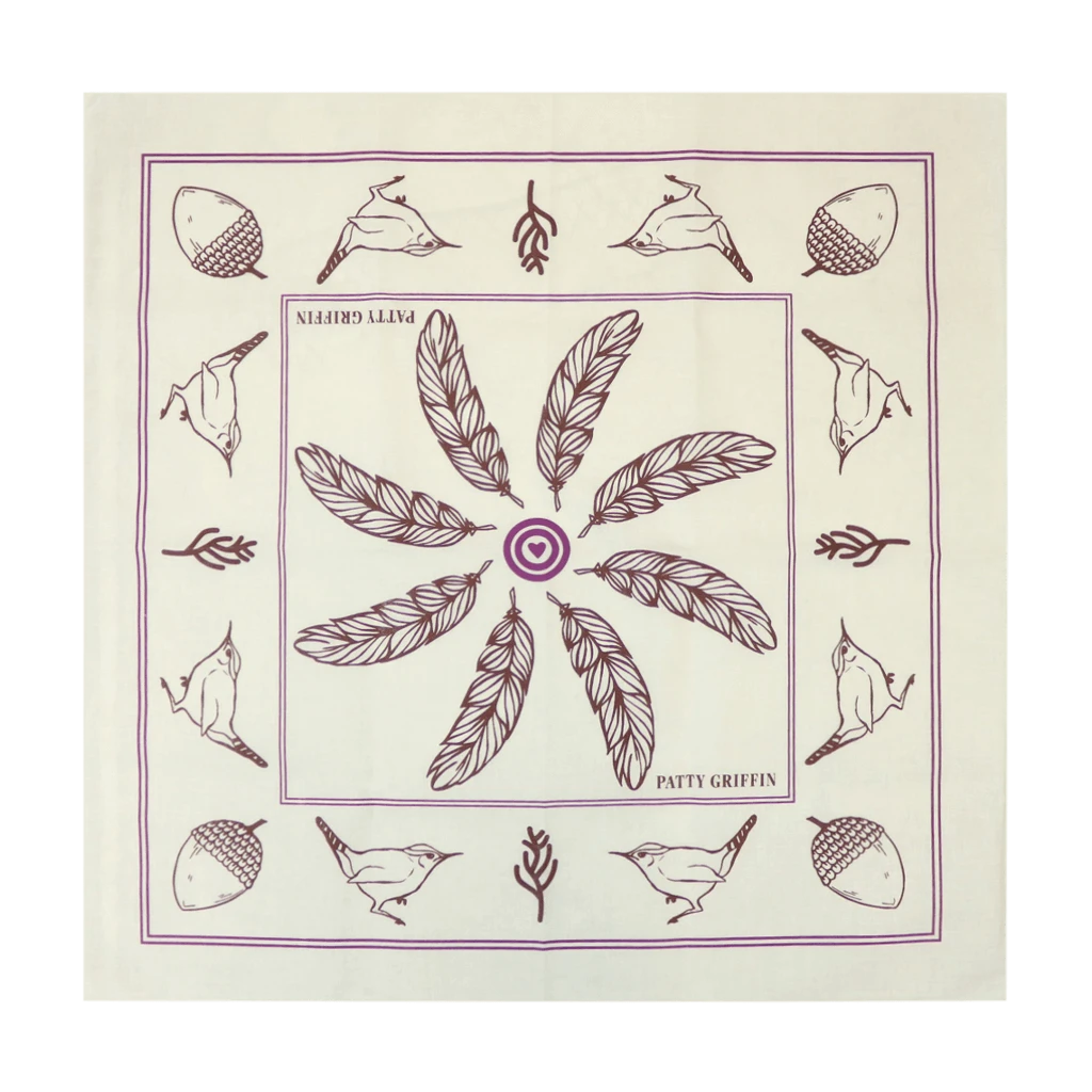 Patty Griffin New Merch Birds Bandana