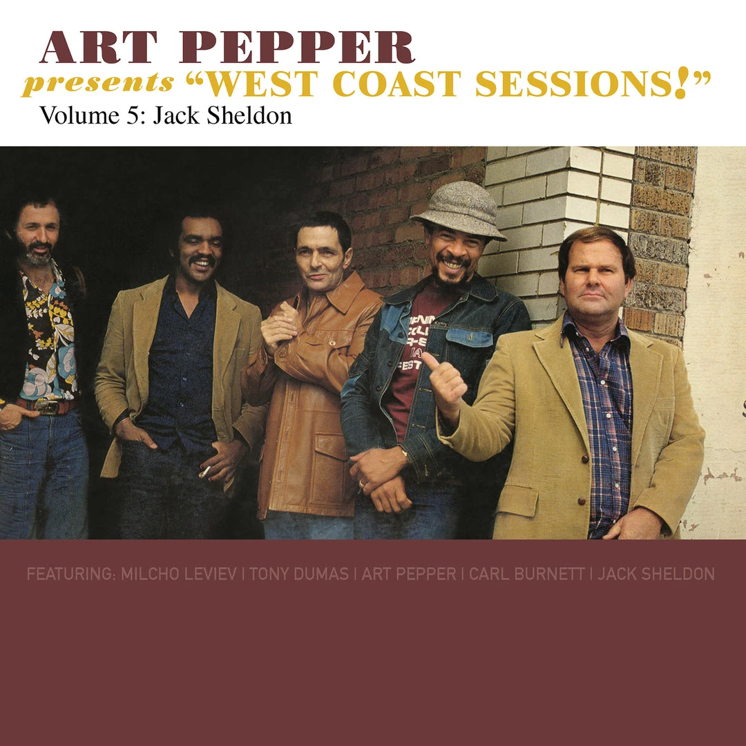 Art Pepper Presents “West Coast Sessions!” Volume 5: Jack Sheldon New Merch