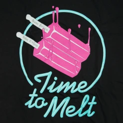 Sam Evian New Merch Popsicle Black T-Shirt