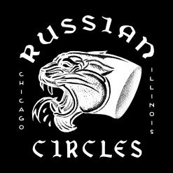 Russian Circles (Band) Chicago Panther Black T-Shirt New Merch
