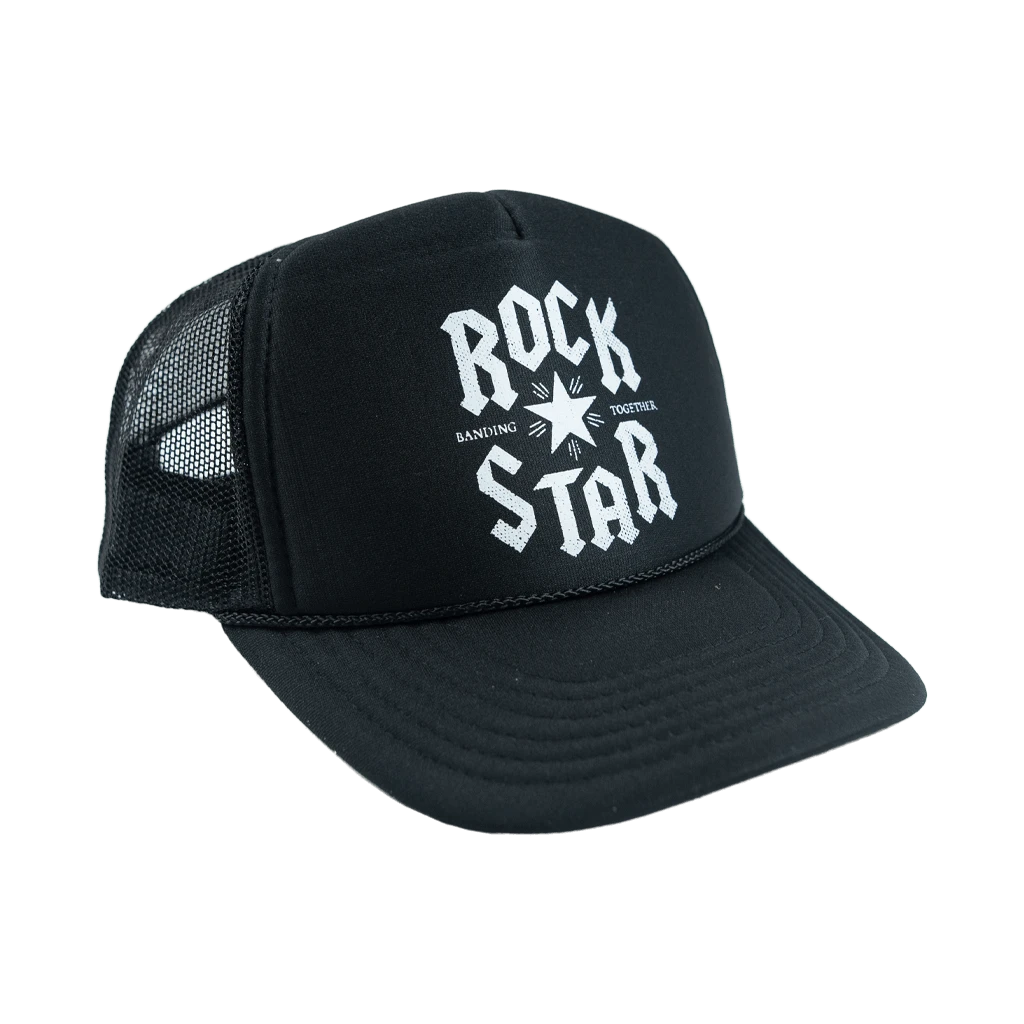 Banding Together Rock Star Trucker Hat