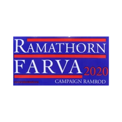 Broken Lizard Ramathorn Farva 2020 Bumper Sticker