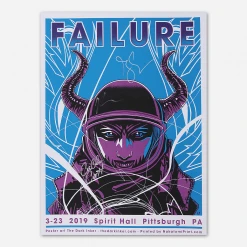 Failure Signed Show Posters