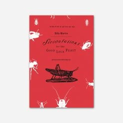 Billy Martin New Merch Stridulations For The Good Luck Feast Book