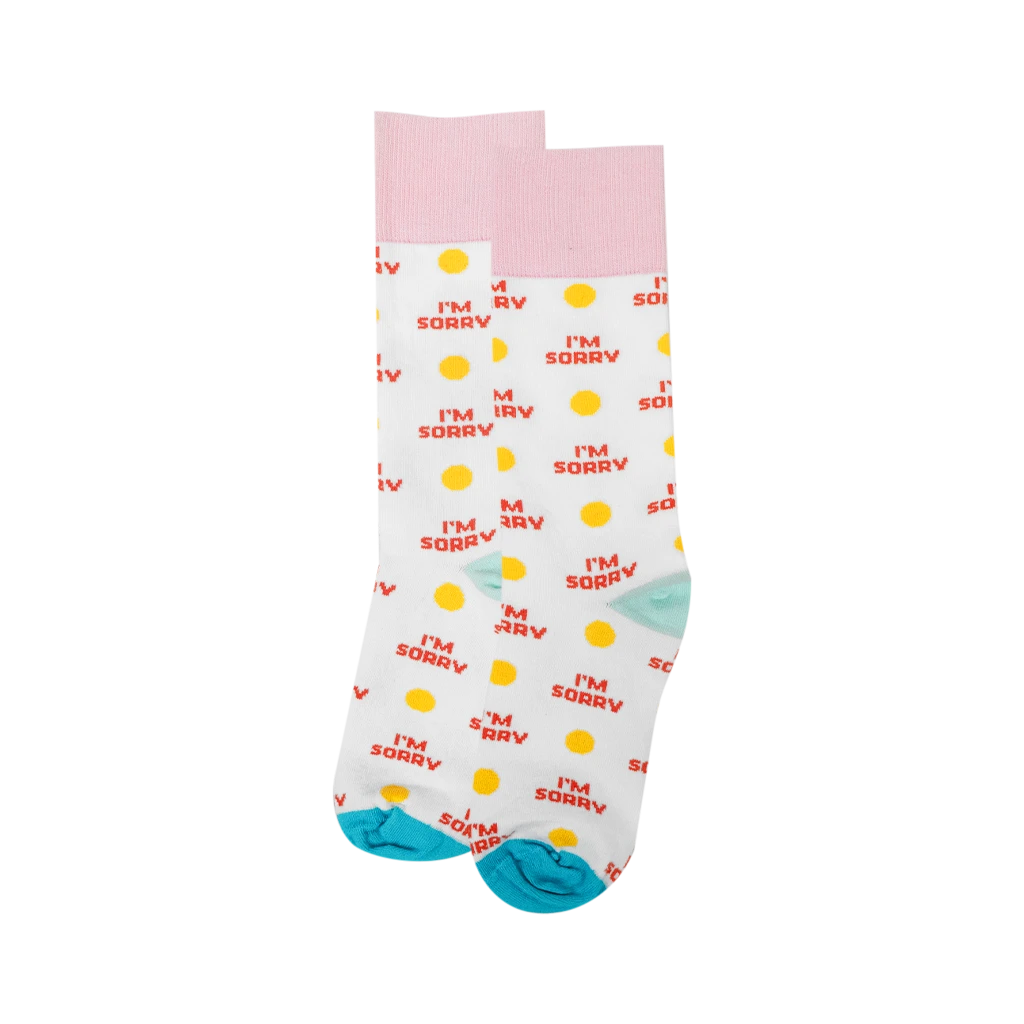 Sam Means I'm Sorry Socks New Merch