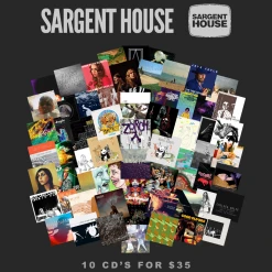 Sargent House New Merch 10 CDs For $35 (No Multiples Of Same Titles Allowed)