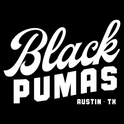 Black Pumas Austin Black Ringer T-Shirt New Merch