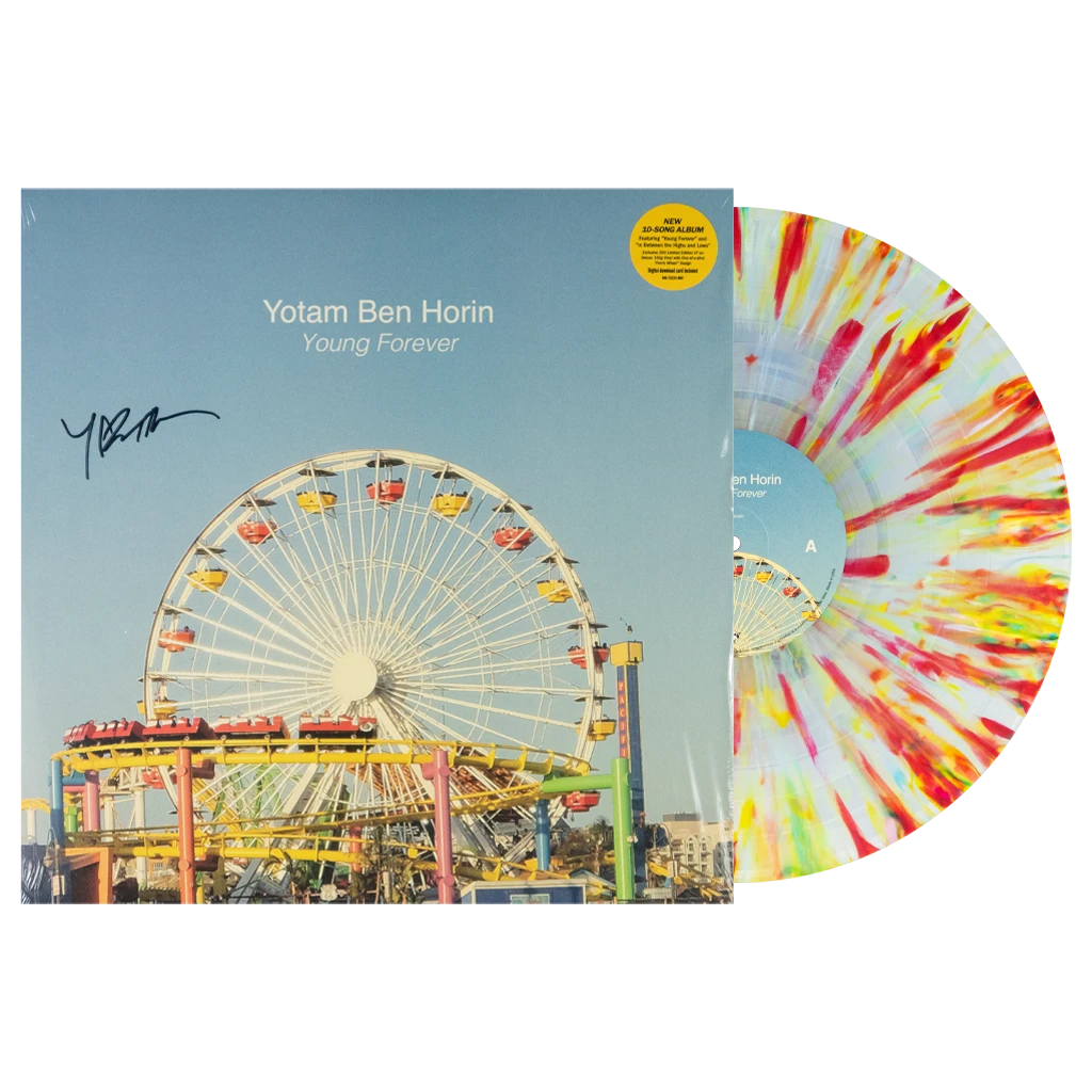 Yotam Ben Horin New Merch Signed Young Forever 12" Custom Ferris Wheel Vinyl