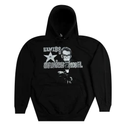 Elvis Costello Spanish Model Black Hoodie