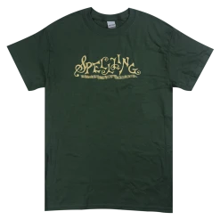 SPELLLING Logo Green T-Shirt