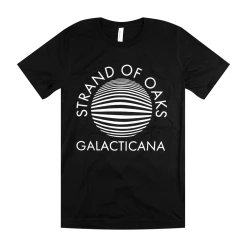 Strand Of Oaks New Merch Galacticana Black T-Shirt