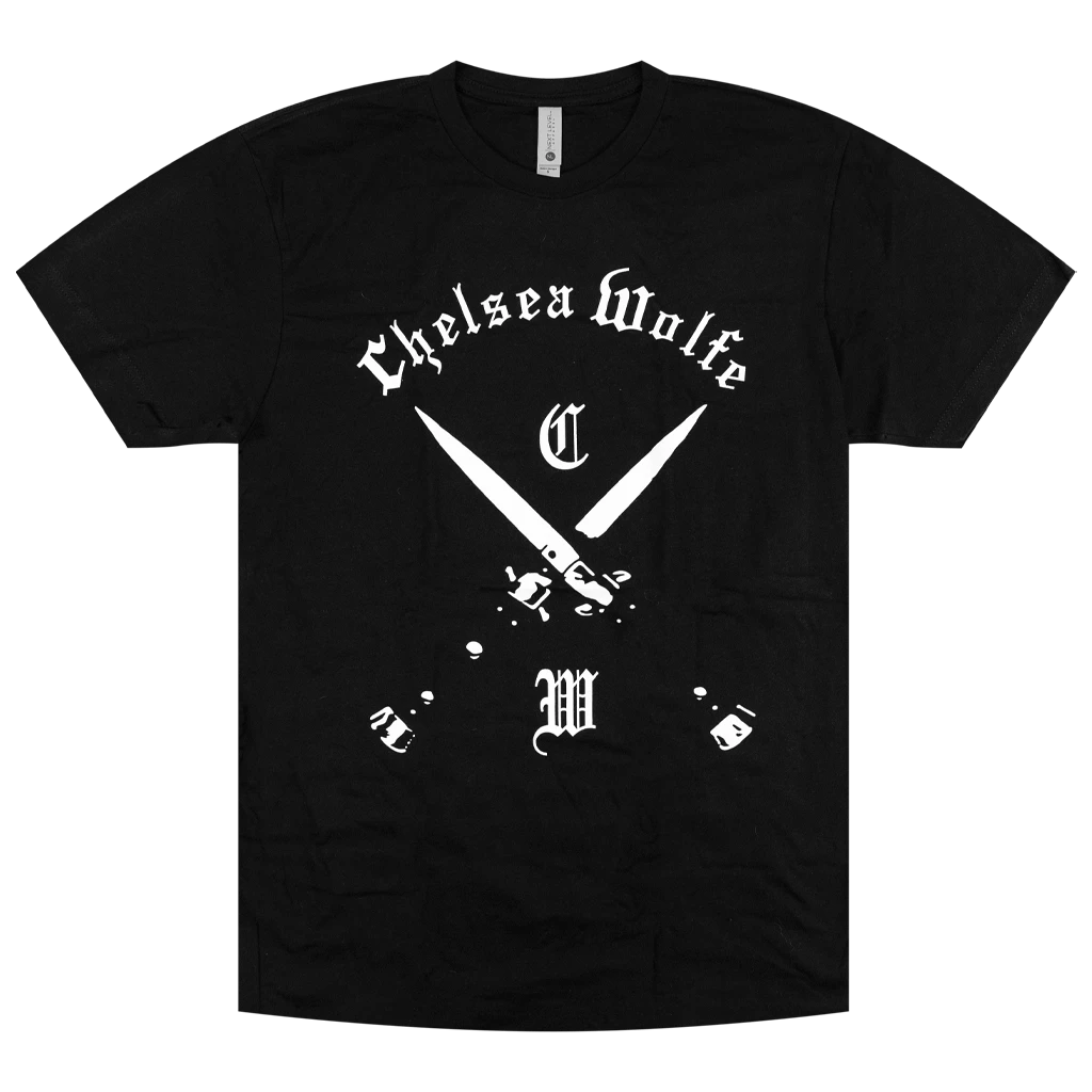 Chelsea Wolfe (CW) New Merch Blades Black T-Shirt